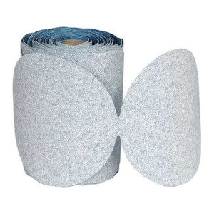 PSA Paper Disc Roll, 5in.dia., 100 Grit, Bl - 66261140501