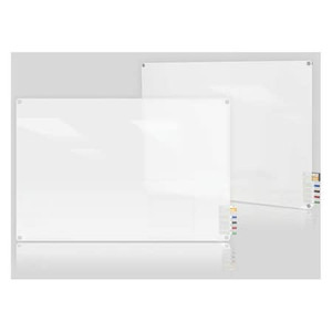 24"x36" Glass Dry Erase Board, Gloss, Frosted White - HMYRN23FR