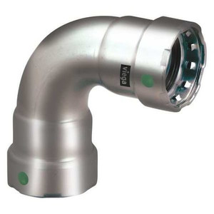 Viega MegaPress 90 elbow, 1" x 1" - 90015