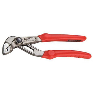 7 in V-Jaw Lock Joint Pliers Serrated, PVC Grip - J262MG
