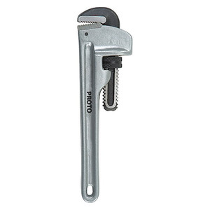 36 in L 5 in Cap. Aluminum Straight Pipe Wrench - J836A