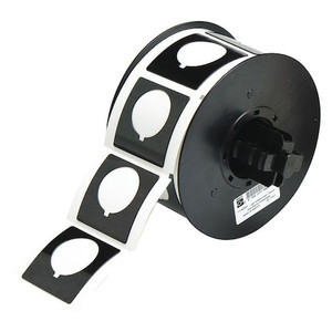 Raised Profile Label, Black, 1.800 In. - B30EP-169-593-BK