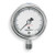 Pressure Gauge, 0 to 160 psi, 1/4 in MNPT, Stainless Steel, Silver - 251009SW02LX6B160