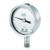 Pressure Gauge, 0 to 1000 psi, 1/4 in MNPT, Stainless Steel, Silver - 251009SW02LXLL1000