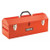 Tool Box, Steel, Red, 19 in W x 7 in D x 7 in H - J9971R