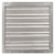 18 in Backdraft Damper / Wall Shutter, 18-1/2 in x 18-1/2 in - 1C744