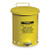 Oily Waste Can, 14 Gal., Steel, Yellow - 09501