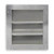 Louver, Adj w/ 28 to 46 In, Aluminum - 2FTV9