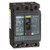Molded Case Circuit Breaker, HDL Series, 125A, 3 Pole, 600V AC, 25kA at 240V AC - HDL36125