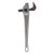 18" Aluminum Offset Pipe Wrench, Narrow Hook Jaw Parallel to Handle for Tight Spaces and Overhead - 31125