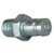 Hydraulic Quick Connect Hose Coupling, Steel Body, Push-to-Connect Lock, 1/4"-18 Thread Size - AH650