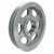 1/2 in to 2-1/2 in Quick Detachable Bushed Bore 2 Groove V-Belt Pulley 14 in OD - 3V1402