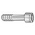 M16-2.00 Socket Head Cap Screw, Black Oxide Steel, 70 mm Length, 25 PK - M16C70KCS