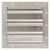 12 in Backdraft Damper / Wall Shutter, Front Flange - 3HHN5