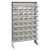 Steel Pick Rack, 36 in W x 60 in H x 12 in D, 8 Shelves, Clear - QPRS-102CL