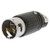 50A Twist-Lock Plug 2P 3W 480VAC BK/WT - CS8465C