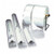 2-1/2" x 2900 ft. Poly Tubing, 1.5 mil, Clear - 5CPY5