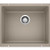 Precis Silgranit 21" Single Bowl Undermount Kitchen Sink - Truffle - 517677