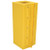 Column Protector, Yllw, 36inH, 11inW, Square - V-PAD-S-35-Y