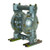 Double Diaphragm Pump, Aluminum, Air Operated, Santoprene, 49 GPM - 3HJW9