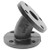 Flanged, Cast Iron 45 Degree Elbow, Class 125 - 0306019407