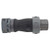 Pin and Sleeve Plug, 3P, 4W, 100A, 600VAC - HBL4100PS1W