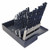 29PC 118° General-Purpose Taper Length Drill Set Cleveland 2510 Steam Oxide HSS RHS/RHC 1/16-1/2 - C00962
