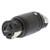 50A Twist-Lock Connector 3P 4W 125/250VAC BK/WT - CS6364C