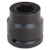 1 1/2 in Drive Impact Socket 90 mm Size 6 pt Standard Depth, Black Oxide - J15090M