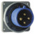 IEC Pin and Sleeve Inlet, 30A, 250V, Blue - HBL430B9W