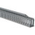 Wire Duct, Wide Slot, Gray, L 6 Ft - H2X3LG6