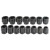 3/4" Drive Impact Socket Set, SAE, 15 pcs - J73105