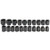 3/4" Drive Impact Socket Set, Metric, 21 pcs - J72103M