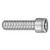 M16-2.00 Socket Head Cap Screw, Black Oxide Steel, 50 mm Length, 25 PK - M16C50KCS