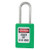 Lockout Padlock, KA, Green, 1-13/16"H, PK12 - S33KAS12GRN