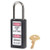 Lockout Padlock, KA, Black, 3"H, PK6 - 411KAS6BLK