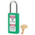 Lockout Padlock, KA, Green, 3"H, PK12 - 411KAS12GRN
