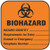 Biohazard Label, Write Info, PK100 - 22350LS