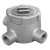 Conduit Outlet Body, Iron, T, 3/4 In. - GUT75