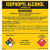 Chemical Label, 5 In. H, 5 In. W, PK25 - 26119LS