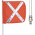 Warning Whip, 5 ft., Includes Flag - FS5X-QD-O