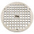Nickel Bronze Floor Drain Grate - A07NBG