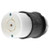 20A Locking Connector 4P 5W 347/600VAC L23-20R BK/WT - HBL2533