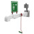 Drench Shower, Freeze Protected, Stainless Steel Pipes, Wall Mount, 120V C1D2 - H2GS-1H