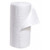 Sorbents, 49 gal, 30 in x 150 ft, Oil, White, Polypropylene - WRF150H