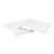 Deluxe Gift Box Lids, 12x12", White, 50PK, 12" Inside Lg, 12" Inside W, White, Fibreboard, 50 PK - DGBL1212W