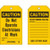 Caution Tag, 7 in Height, 4 in Width, Paper - 86712