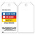 Tag, Polyester, Chemical Hazard, PK25 - 99111