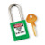 Lockout Padlock, KA, Green, 1-3/4"H, PK6 - 410KAS6GRN