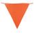 Pennants, Fluorescent Orange, 113-1/2 ft. - 58389
